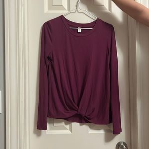1901 Shirt, Girl 14/16, Purple/Berry